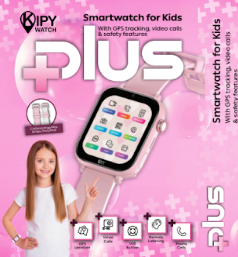 kipy watch pink